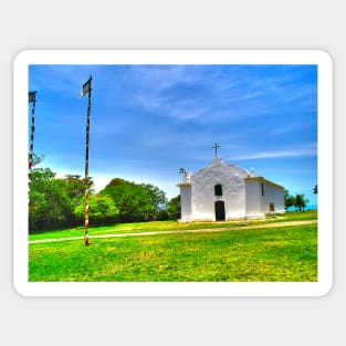 St. John the Baptist Church Trancoso Porto Seguro Bahia Sticker